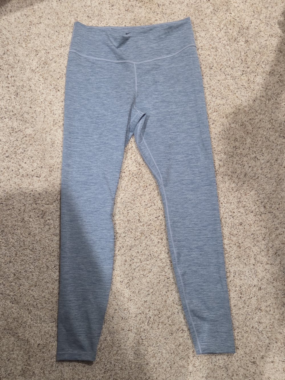 Nike Heathered Sky Blue Leggings